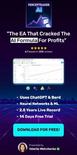 Perceptrader AI EA - 300x600 Promotional Banner - BestForexEAs